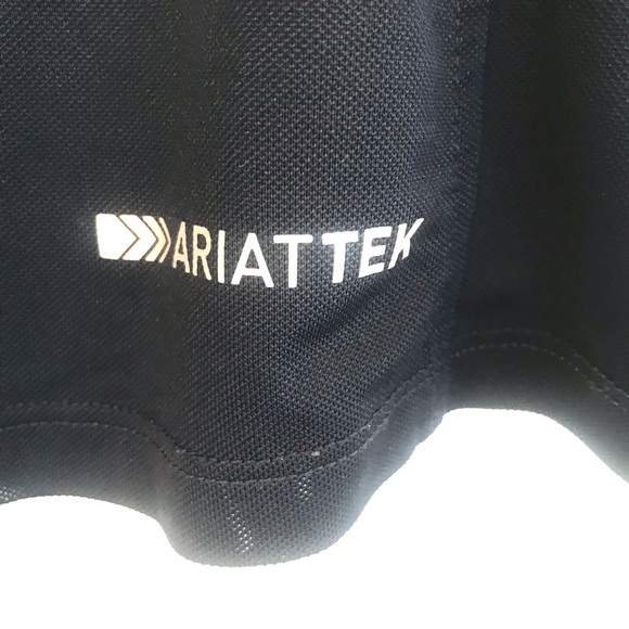 Ariat Tek heatseries women’s XS spellout 1/4 zip navy/red equestrian riding mesh - Picture 4 of 10